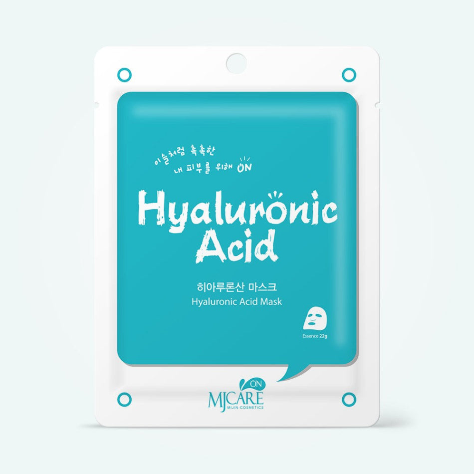 Masque tissu hydratant à l’acide hyaluronique MJ Care pour le visage