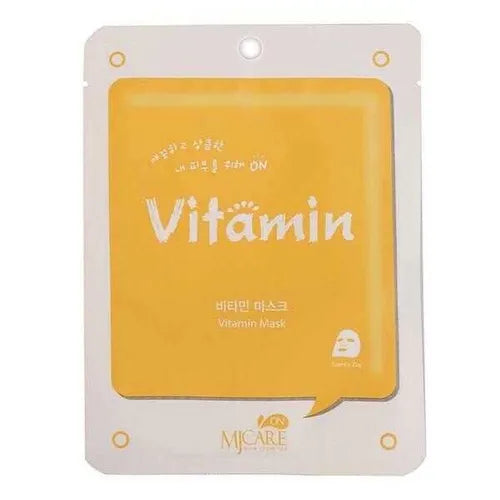 Masque visage vitamine C éclaircissant pour peau éclat soin coréen