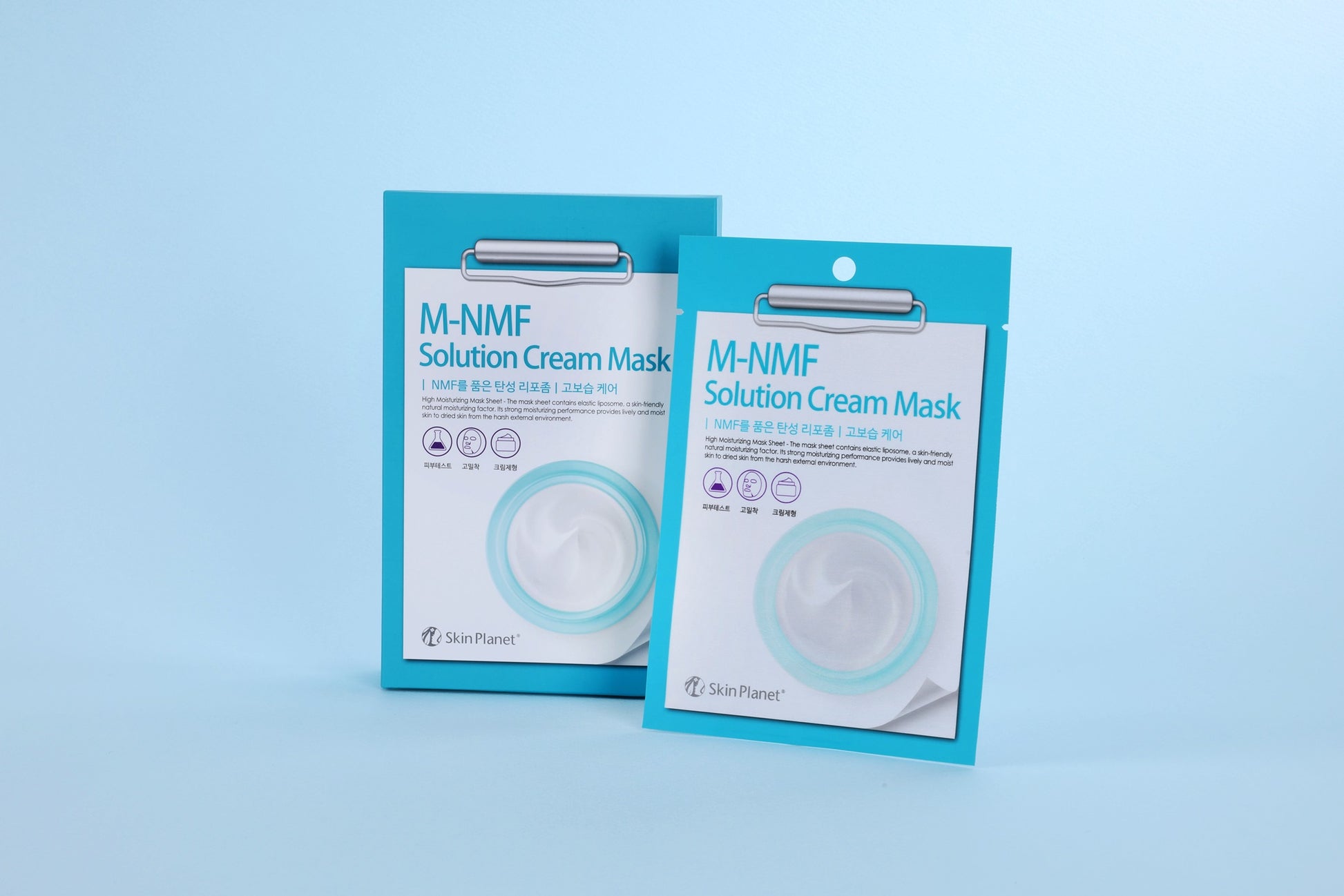 Masques coréens M-NMF hydratation intense Skin Planet pour peau sèche et sensible