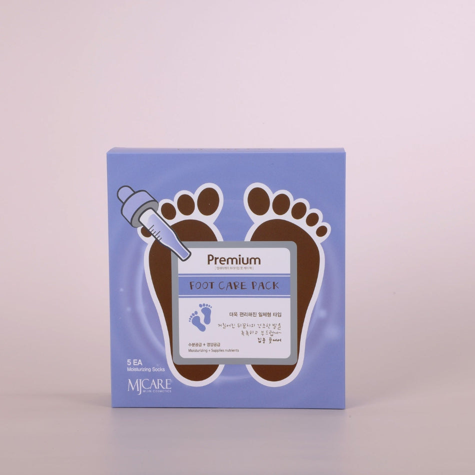 Masque pieds premium foot care pack hydratant coreen