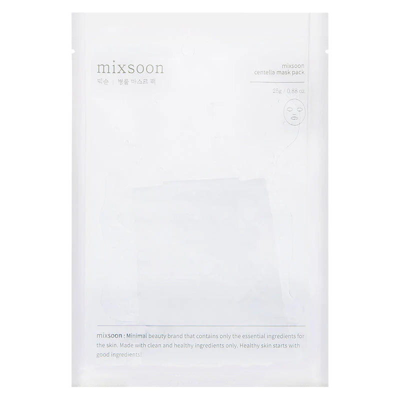 masque skincare coreenne mixsoon centella hydrate en profondeur