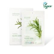 masque visage coréen Mixsoon Glass Skin pour effet peau parfaite et éclat naturel
