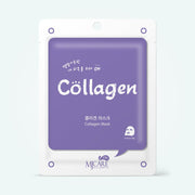 Masque tissu au collagène MJ Care pour le visage hydratant et raffermissant anti age
