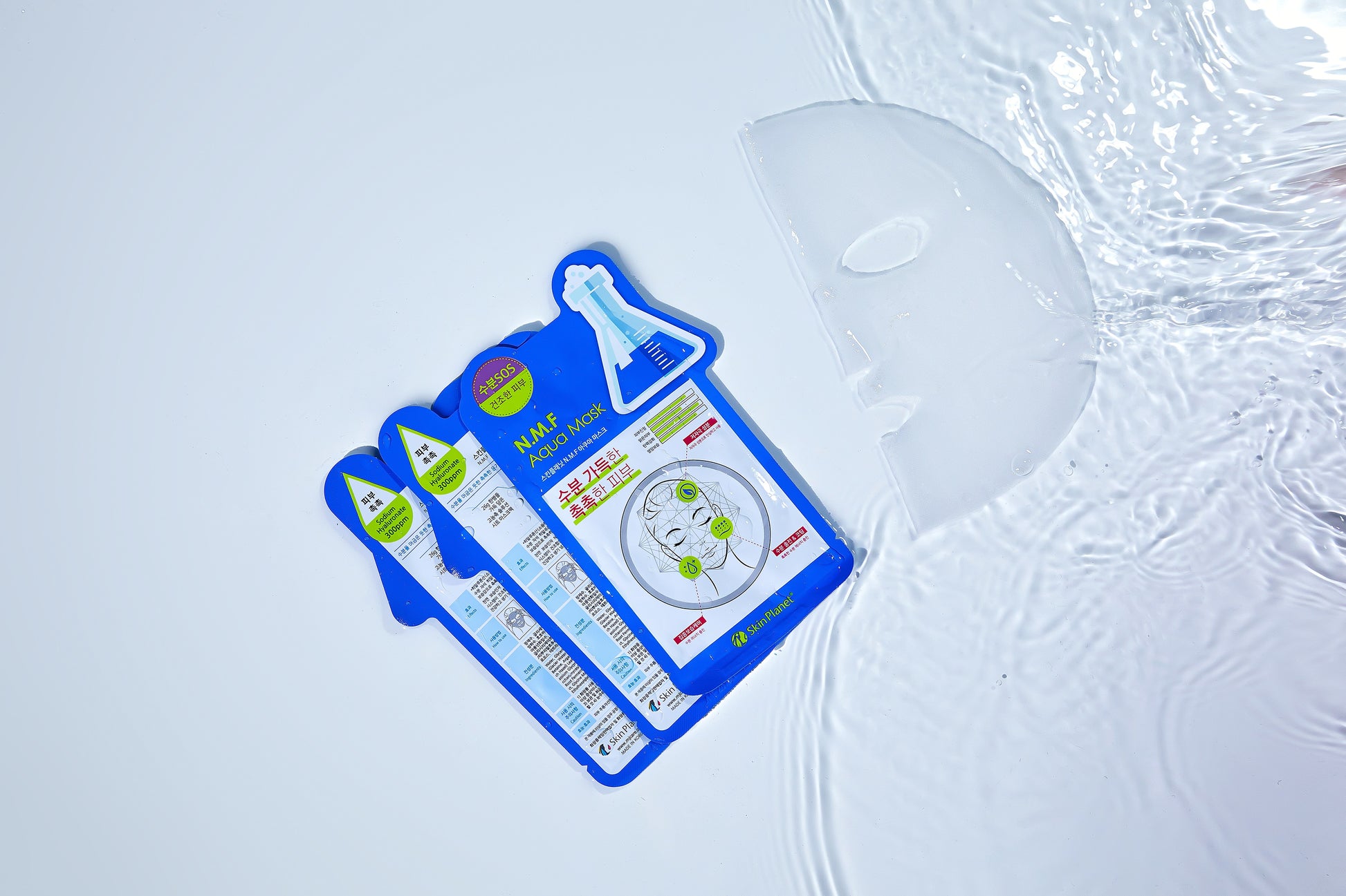 Sheet mask hydratant NMF masque tissu visage hydratation intense skincare coréenne