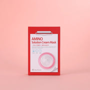 Masque visage aux acides aminés Amino Solution Cream Mask pour hydratation et soin de la peau